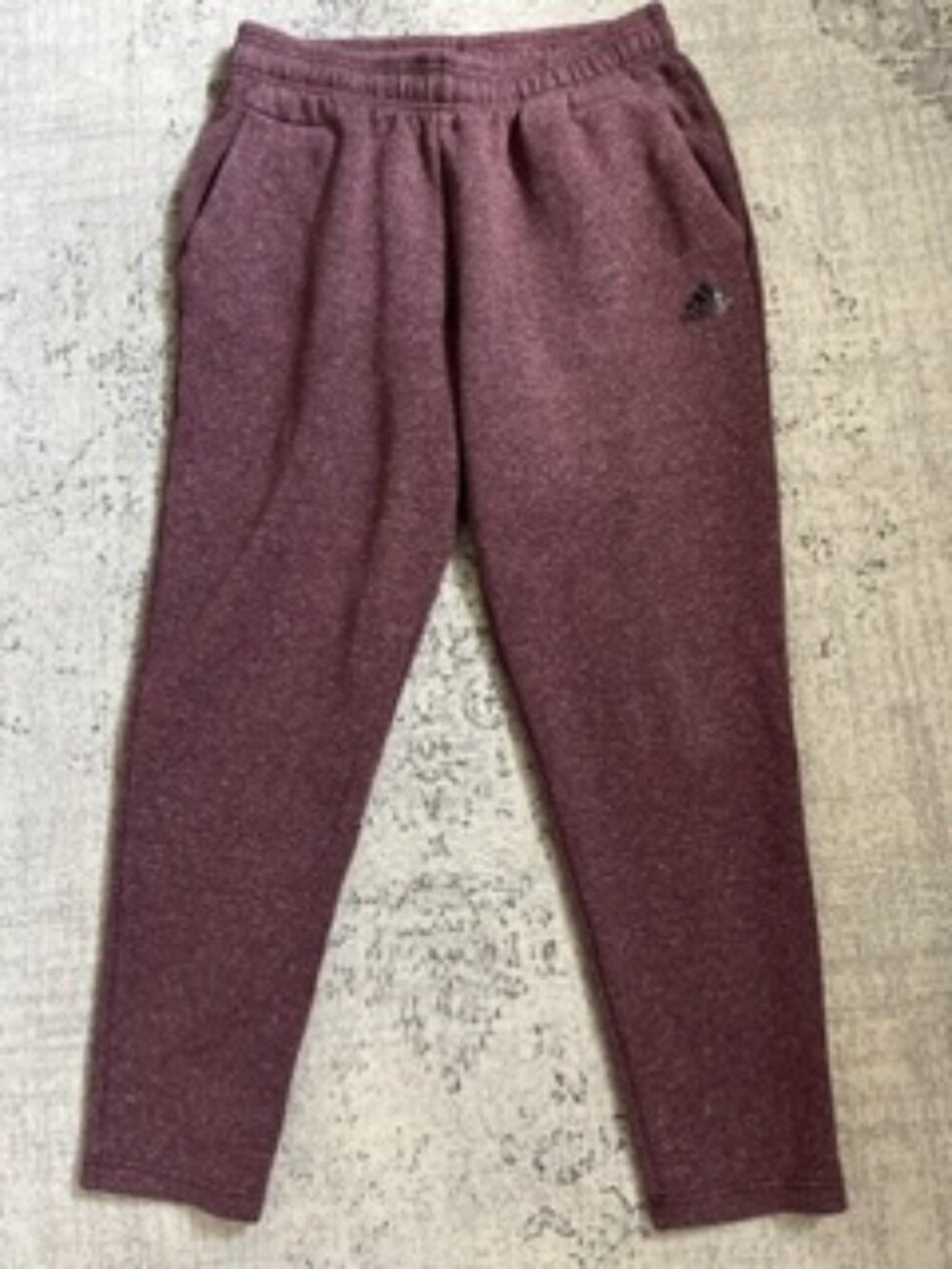 🧡3/15 adidas Postgame Joggers Sweatpants Maroon M